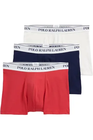 Ralph Lauren Pack de tres bóxeres con logo