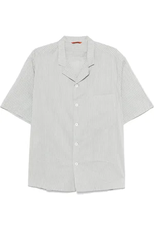 BARENA Camisa con rayas estampadas