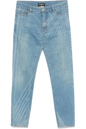 CHANEL Jeans con efecto desgastado 2010