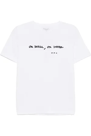 AGNÈS B. Playera estampada