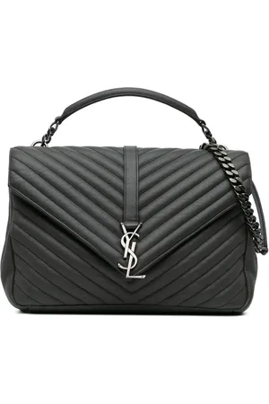 Saint Laurent Bolsa satchel Large Monogram Chevron Sheepskin College Bag 2016