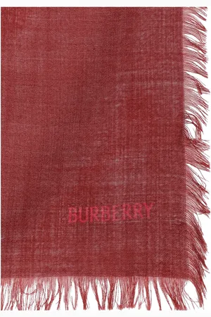 Burberry Mascada con logo estampado
