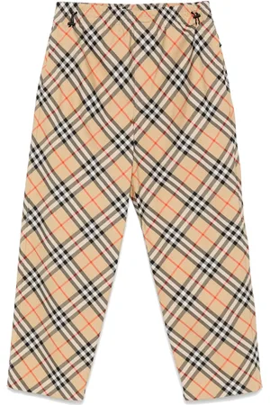 Burberry Pantalones con motivo Vintage Check