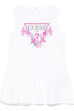 Guess Vestido con logo estampado