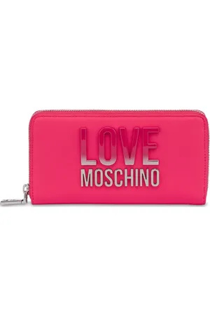 Moschino Cartera grande con letras del logo