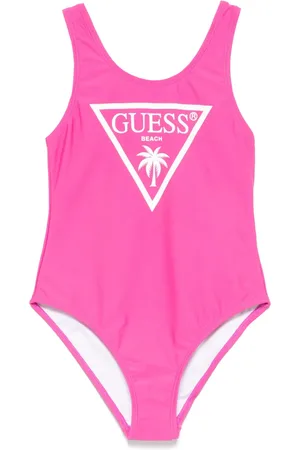 Guess Traje de baño con logo estampado