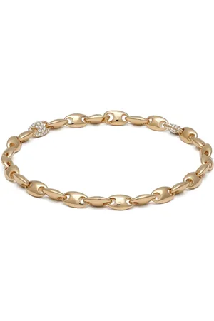 MAOR Pulsera Neo en oro amarillo de 18kt con diamante