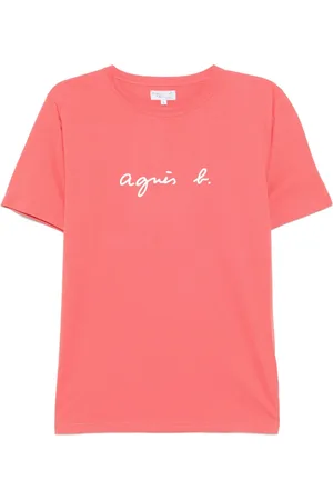 AGNÈS B. Playera estampada