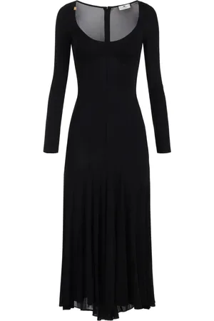 Elisabetta Franchi Vestido largo con diseño ligero