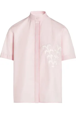 Giambattista Valli Camisa con aplique floral