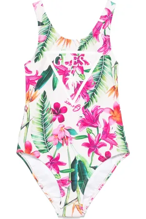 Guess Traje de baño con logo estampado