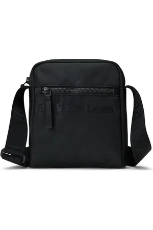 Ralph Lauren Bolsa de hombro con logo en relieve