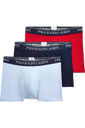 Ralph Lauren Pack de tres bóxeres con logo en la pretina