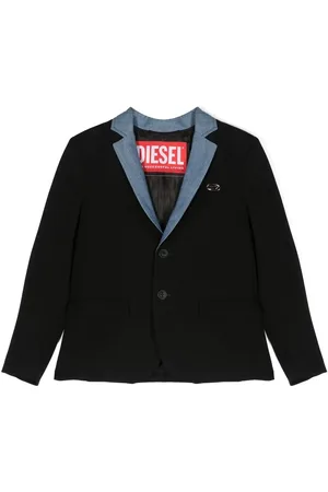 Diesel Blazer con cuello en contraste