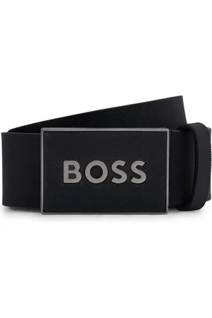 HUGO BOSS Cinturón con letras del logo