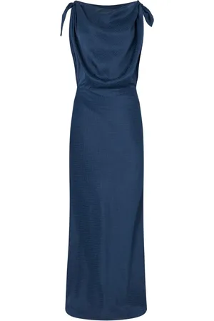 Roberto Cavalli Vestido midi de seda