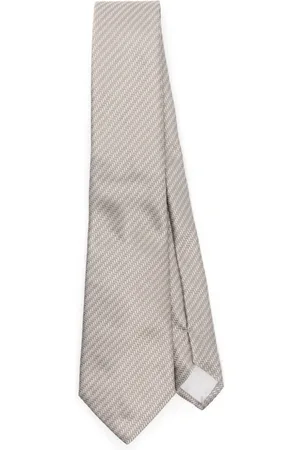 Giorgio Armani Corbata con estampado geométrico