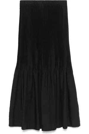 Issey Miyake Falda midi plisada 2000