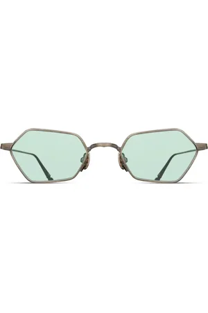 MATSUDA Lentes de sol con armazón geométrica