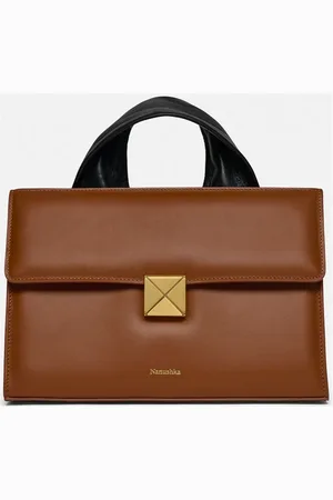 Nanushka Logo-stamp tote bag