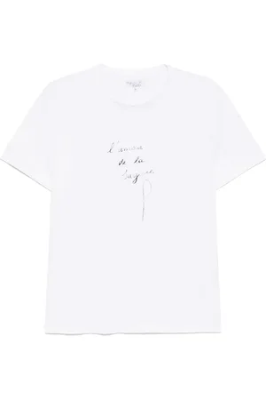 AGNÈS B. Playera estampada