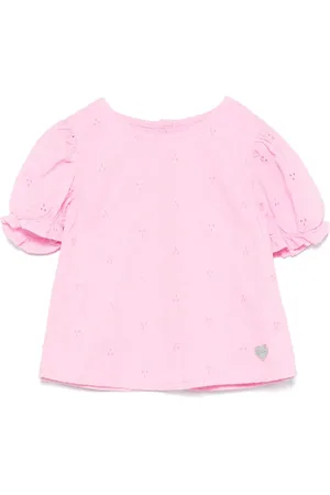 Guess Blusa con bordado inglés