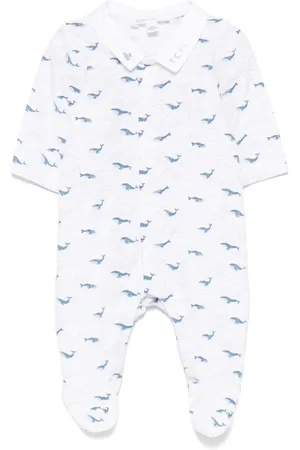 Tartine Et Chocolat Pijama con ballenas estampadas