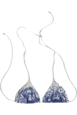 Jean Paul Gaultier Striped bikini top