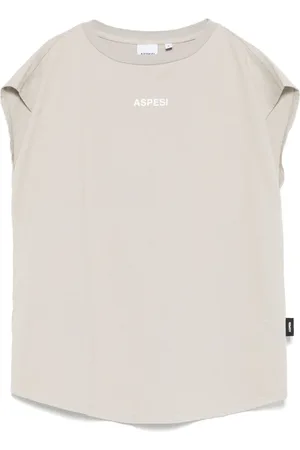 Aspesi Playera con logo estampado