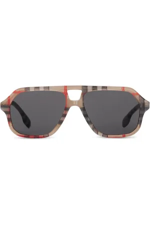 Burberry Lentes de sol con motivo Vintage Check