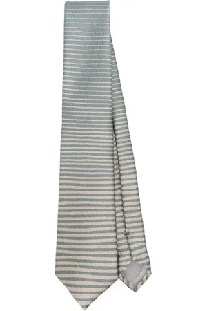 Giorgio Armani Corbata con motivo de rayas