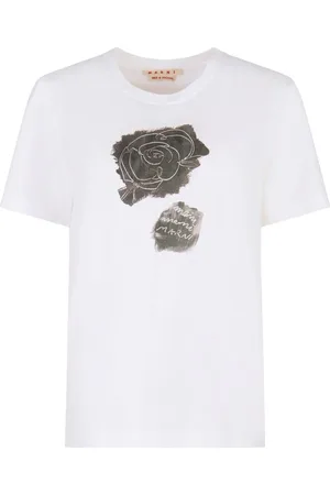 Marni Playera de algodón