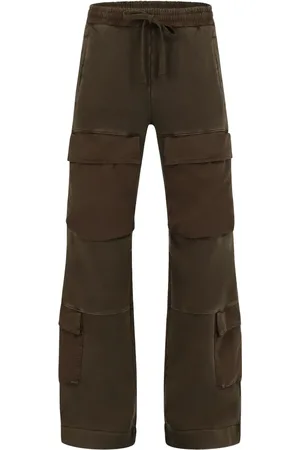 Entire Studios Pantalones cargo con diseño ancho