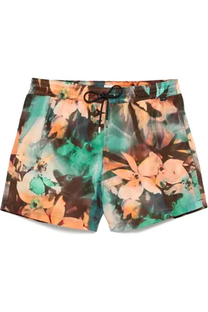 Paul Smith Shorts de playa con estampado floral