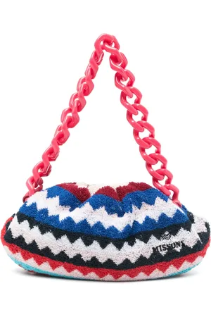 Missoni Bolsa de hombro en zigzag