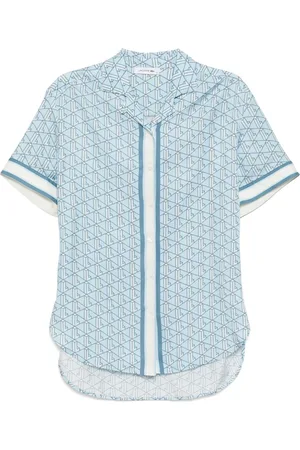 Lacoste Camisa con estampado de monograma