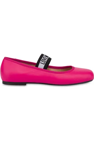 Moschino Flats con tira del logo