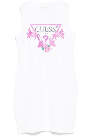 Guess Vestido con logo estampado