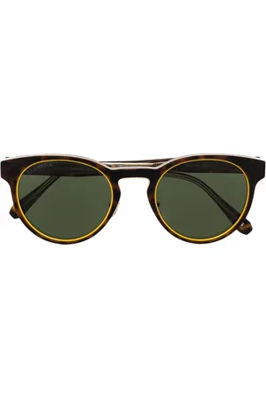 Omega Lentes de sol con armazón redonda