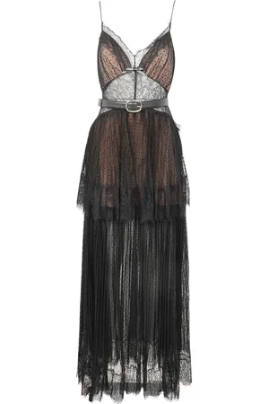 Self-Portrait Vestido largo con encaje