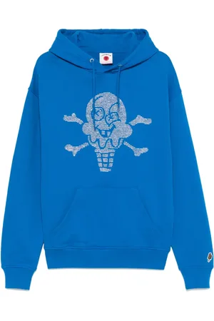 ICECREAM Hoodie Rhinestone Cones & Bones Popover