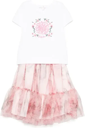 PATACHOU Set de falda con estampado floral
