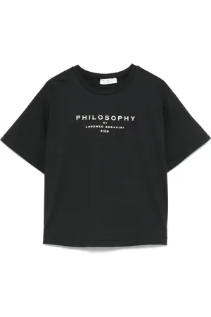 PHILOSOPHY DI LORENZO SERAFINI Playera con logo estampado