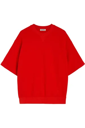 Jil Sander Playera con cuello redondo