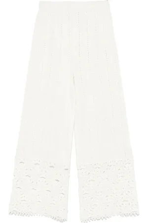 Maje Pantalones tejidos de crochet