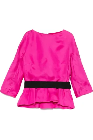 Dior Blusa con peplum 2010 de x Raf Simons