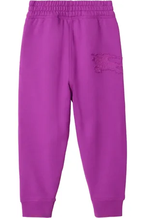 Burberry Joggers con aplique del logo