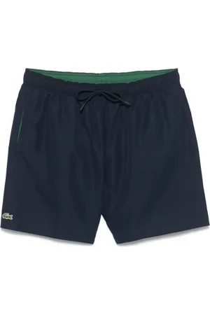 Lacoste Shorts de playa con cocodrilo bordado