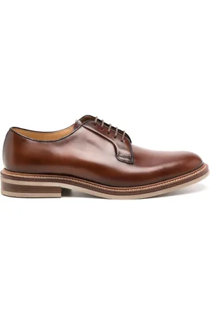 Brunello Cucinelli Zapatos derby con agujetas