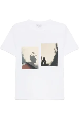 AGNÈS B. Playera estampada
